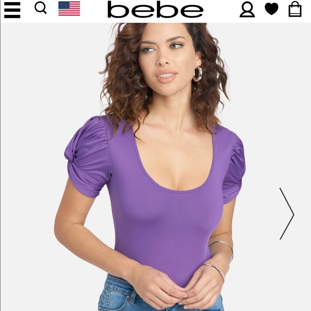 ISO Bebe puff sleeve bodysuits M/L!!!! 3 needed